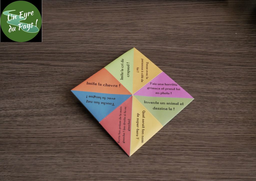 Une cocotte pour les drôles ! • origami Une cocotte pour les drôles ! • origami