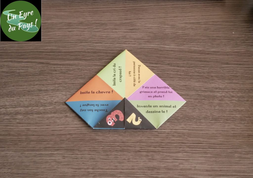 Une cocotte pour les drôles ! • origami Une cocotte pour les drôles ! • origami
