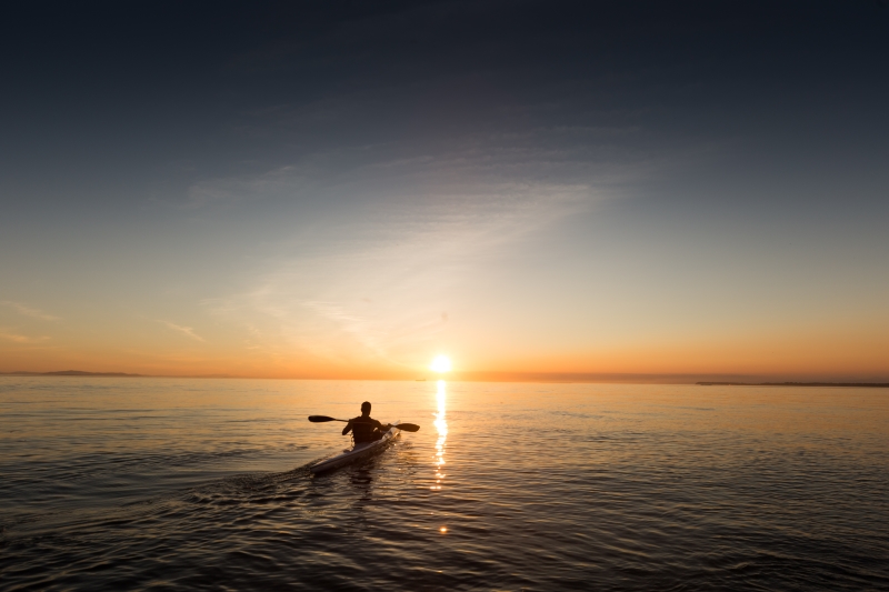 En kayak sur la Leyre avec Dorian • Sports nautiques