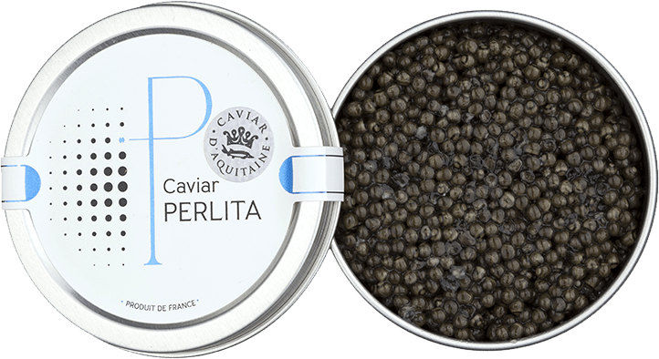 Le caviar Perlita de l'Esturgeonnière au Teich