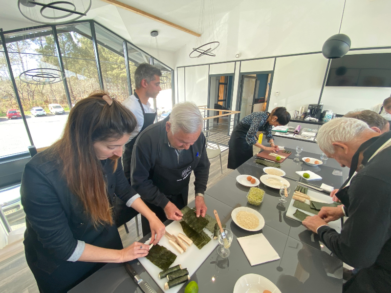 Atelier de cuisine autour de la chair d’Esturgeon et du Caviar - Agenda Animation et fête locale du Teich