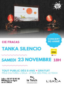 Concert illustré Tanka Silencio. - Agenda Culturelle Office de Tourisme Le Teich