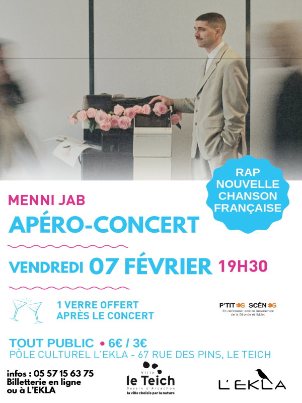 Apero-concert MENNI JAB • Divertissement