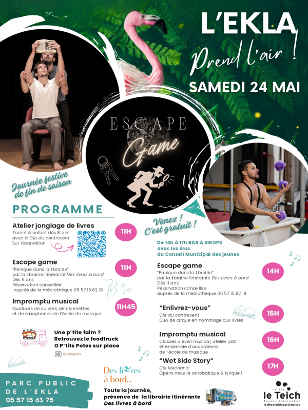 L'Ekla prend l'Air! • Animations locales