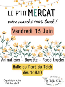 Le P’tit Mercat - Agenda Animation et fête locale Office de Tourisme Le Teich