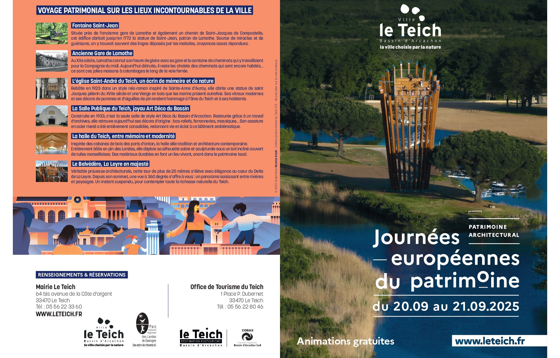 Journées du Patrimoine au Teich • Animation patrimoine