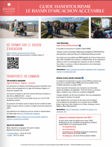 Guide handitourisme : Le Bassin d'Arcachon accessible •
