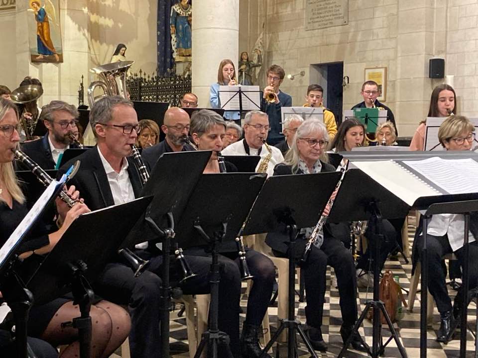 Concert de l'Orchestre d'Harmonie du Val de Leyre et du Bassin d'Arcachon. &bull; Animations locales
